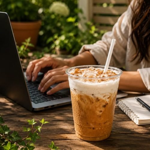🧊☕ Easy Iced Latte _ Refreshing Coffee at Home